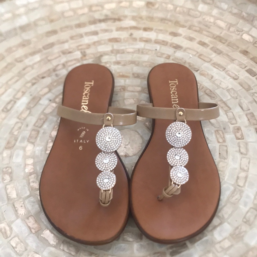 Rhinestone sandals